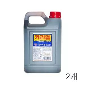 WL 천우식품 카라멜소스 3.5kg X 2개 대용량 카페시럽 다용도시럽 캐러멜소스 마끼아또 WFLPR9G
