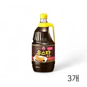 WL 오뚜기 우스타소스 2.1Kg X 3개 대용량 식자재 식당 스테이크소스 양송이스테이크소스 WFLR0P