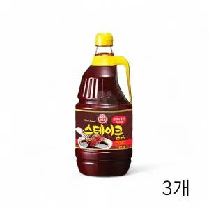 WL 오뚜기 스테이크소스 2.1Kg X 3개 대용량 식자재 업소용 큐 고기립소스 바베큐양념 WFLR0TP