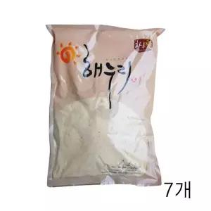 WL 해누리푸드 땅콩분말 땅콩가루 1kg X 7개 업소용식자재 식당식재료 곡물가루 빙수재료 WFLQQD