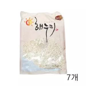 WL 해누리푸드 땅콩분태 1kg X 7개 견과류 업소용땅콩 볶음땅콩 볶은땅콩가루 볶은견과류 WFLQQD