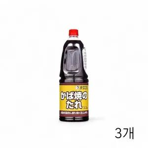 WL 오타후쿠 카바야끼 타레 2.2Kg X 3개 장어구이양념 간장소스 대용량 업소용식자재 WFLQQEW