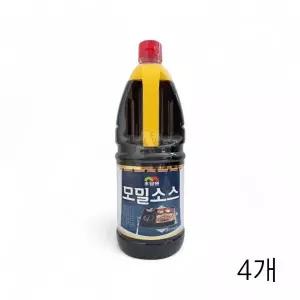 WL 초담원 모밀소스 1.8L X 4개 조미액상소스 냉모밀 소바소스 국물소스 모밀국수소스 WFLQQ3R