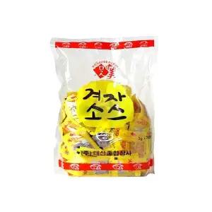 WL 태산종합상사 겨자소스 600g  3gX200입  X 6개 WFLQQ4S