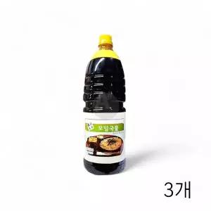 WL 장터 모밀 국물 1.84L X 3개 모밀육수 대용량 업소용 식자재 모밀쯔유 소바 간장소스 WFLQQ0Z