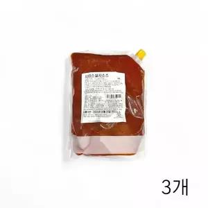 WL 시아스 살사소스 2Kg X 3개 나초 딥핑소스 멕시칸요리 업소용소스 타코 피자소스 WFLQPT8