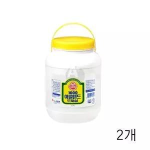 WL 오뚜기 1000 아일랜드 드레싱 3.2Kg X 2개 샌드위치 샐러드소스 드레싱 달콤소스 WFLQP8W