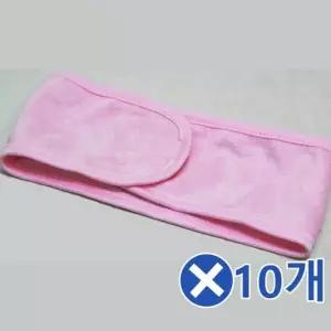 WL 소프트 세안헤어밴드x10개-색상랜덤 깔끔한스타일 WFLPQRA