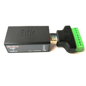 직렬 포트 RS485-RJ45 이더넷 장치 서버 모듈  지지대 Elfin-EE11A TCP/IP 텔넷 모드버스 TCP 프로토콜