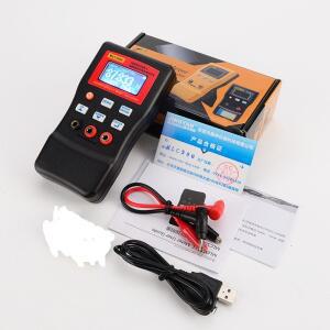 정밀 디지털 커패시턴스 인덕턴스 미터 AutoRange 구성 요소 테스터 500KH LC RC 진동 멀티미터 0.01pF