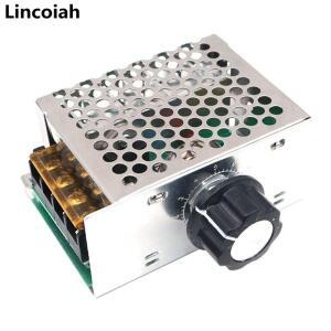 AC 220V 4000W SCR 전압 조정기 디밍 조광기 전동 속도 컨트롤러 온도 조절기 전자 모듈