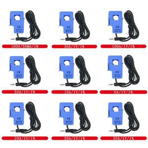1피스 SCT-013-000 5A 10A 20A 30A 1V 1% 비침습적 스플릿 코어 전류 변압기 AC 센서