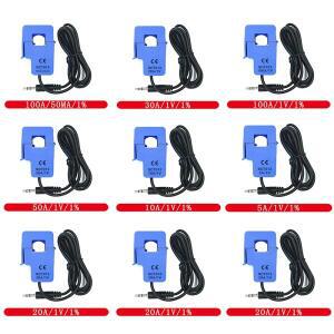 1피스 SCT-013-000 5A 10A 20A 30A 1V 1% 비침습적 스플릿 코어 전류 변압기 AC 센서