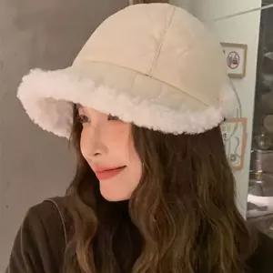 은창)뽀글이 인사이드 퀼팅 캡 모자 겨울 보온 방한