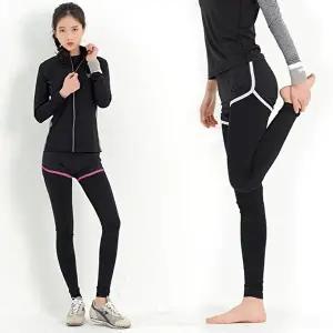 반바지레깅스 여자 요가바지 자체제 요가복 맨투맨티 스포츠 운동복-WFO4RRT