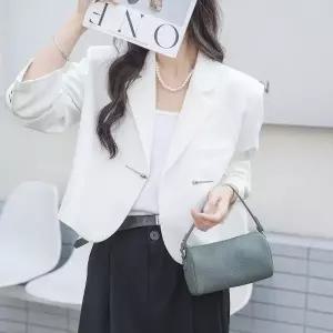 [다잇템]여자 데일리 모던 소가죽 미니 토트 크로스백