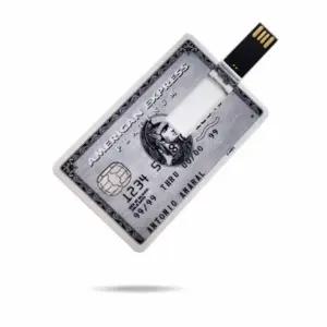 USB메모리 슬림 카드형 128GB 저장 외장 메모리