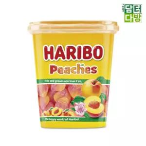탕비실간식 하리보 피치스(컵) 175g 12개