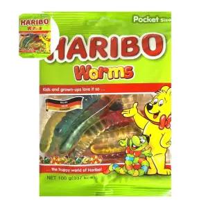 100g 웜즈 하리보 HARIBO 10개입 1박스 x 젤리