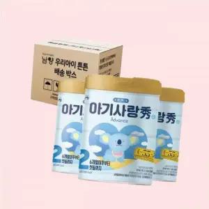 남양유업 아기사랑수 2단계 800g X 3캔 4636203