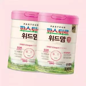 파스퇴르 위드맘 제왕 분유 100일 750g 2개 4532584