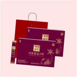 개성 석류홍삼스틱 10ml x 30포 2상자 (총 60포) +쇼핑백 4670261
