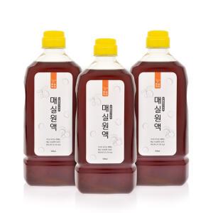 유기농인증매실-행운특가토종매실원액 900mlx3병세트
