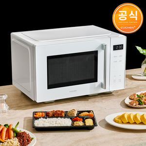 쿠첸  23L 플랫(무회전) 전자레인지 CMW-VF231B / CMW-VF231W