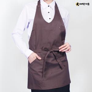 DAE253 바리스타 카페 공방 화원 조끼 앞치마