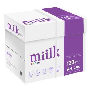 밀크 A4 복사용지(A4용지) 120g 2000매 1BOX_슈팅