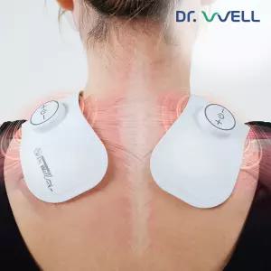 닥터웰 무선 EMS 저주파 마사지기 자극기 나비 멀티 목 어깨 안마기 HDW-320
