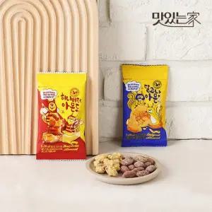맛있는家 [산과들에] 허니버터아몬드 달고나아몬드 30봉 택1
