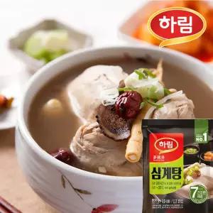 하림-즉석 삼계탕800gx4봉/냉동/간편식/보양식/선물/참프레/마니커