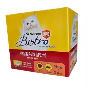 뉴트리나 비스트로 XPC 고양이캔 160gX24개 고양이간식