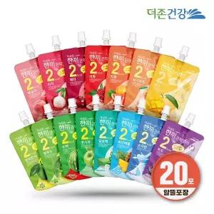 [더존건강] 한끼 곤약젤리 15종 150g 20팩 알뜰포장