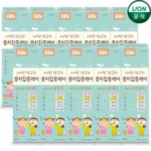 키즈세이프 고불소 충치집중케어 유아치약 60gx10개/유아구강
