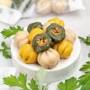 [마을기업싸리재]싸리재 말랑한 현미떡 [현미 삼색 꿀떡 80g 5봉지] 개별포장 식사대용 맛있는 쌀떡