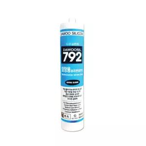 다우실 792 투명 외장용 실리콘 270ml 외부 렉산 판넬