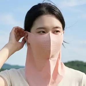페이스가드 스킨핏 자외선차단 목 마스크-패션 등산 운동 낚시 파크 골프 안면 얼굴햇빛가리개