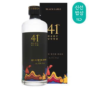 [품질보장]죽향도가 대숲담양향 블랙 41도 375ml 3년숙성소주