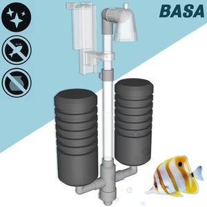 BASA 스펀지 여과기 쌍기그레이/ 바사 국산정품 어항 수족관 수조 필터 테트라 구피 열대어 수질 정화 청소