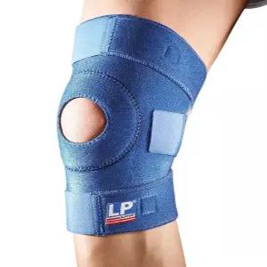 LP758 정품 검정색 무릎보호대 무릅밴드 앞뒤양면이개방된