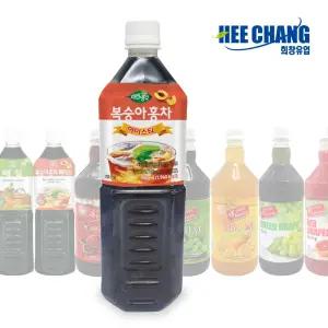 희창 자연생각 복숭아홍차 980ml X 15개 액상 아이스티 과일음료
