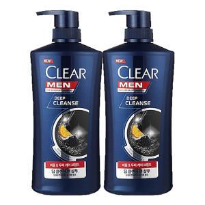 클리어 맨 딥클린 샴푸 650ml 2개