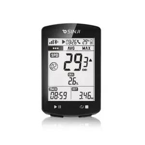 신지 RS-G520C GPS 자전거 속도계/2.6인치 신속GPS 블루투스 ANT+ 5.0 IPX7방수/C타입 USB충전/한글앱 연동