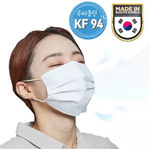 루미클린 덴탈형 먼지차단 KF94 마스크 대형 100매