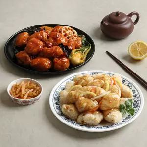 [다신샵] 성수동905 닭가슴살 깐풍기&꿔바로우 20팩 / 저당소스 마라탕