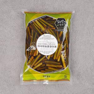 [지투지샵]아삭간장마늘쫑장아찌 1kg x 1