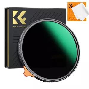 KnF Concept 82mm NANO-X ND2-ND400 가변 ND 필터 (융포함) Japan AGC Glass