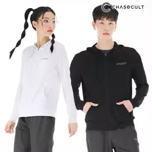 [하프클럽/체이스컬트]커플 메쉬 후드집업